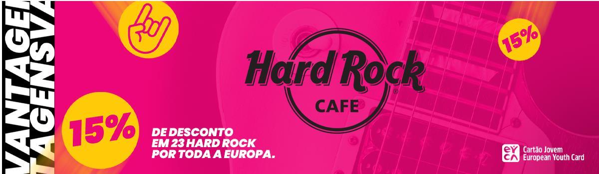 Desconto no Hard-Rock Café